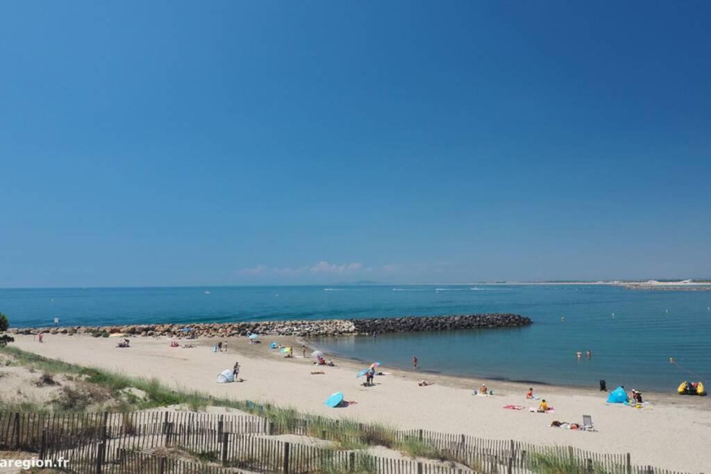 3 étoiles Studio 4 couchages résidence port cros à Sète Exterior foto