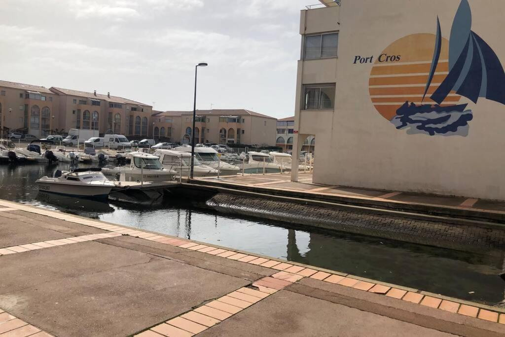 3 étoiles Studio 4 couchages résidence port cros à Sète Exterior foto